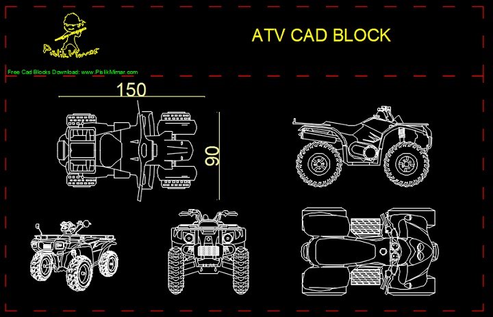 ATV Cad Blocks