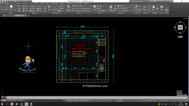 20 Ölçek Mimari Detay Çizimi