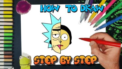 rick ve morty cizimi