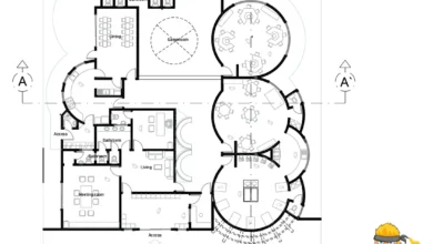 Anaokulu Projesi, autocad dwg indir