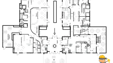 sanat okulu atölyesi, autocad dwg indir