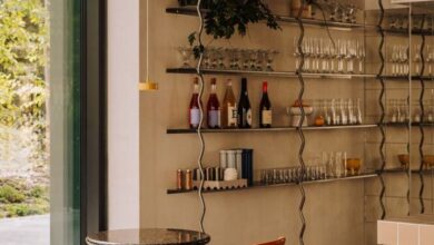 cafe mutfak raf modelleri