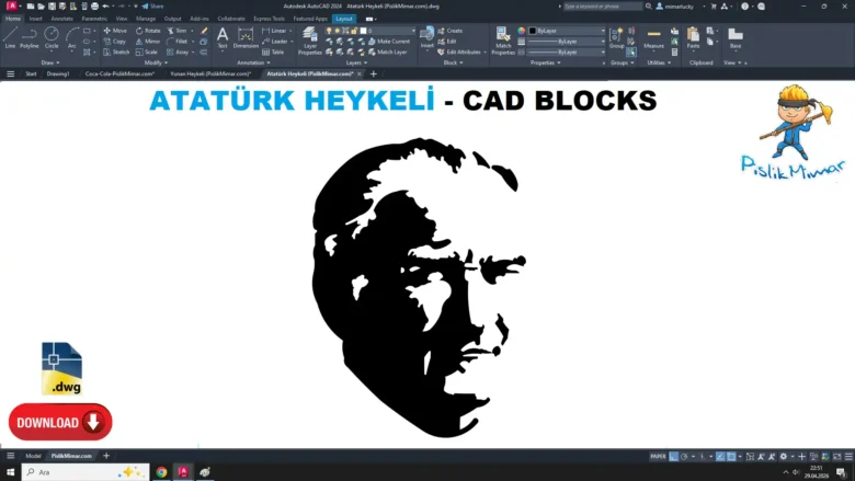 Atatürk Heykeli dwg, Atatürk Statue DWG, Estatua de Atatürk DWG, Statue d’Atatürk DWG, Statua di Atatürk DWG, アタテュルク像 DWG, Estátua de Atatürk DWG, 阿塔图尔克雕像 DWG