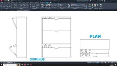 Ayakkabı dolabı, AutoCAD Metal Shoe Cabinet Cad Blocks