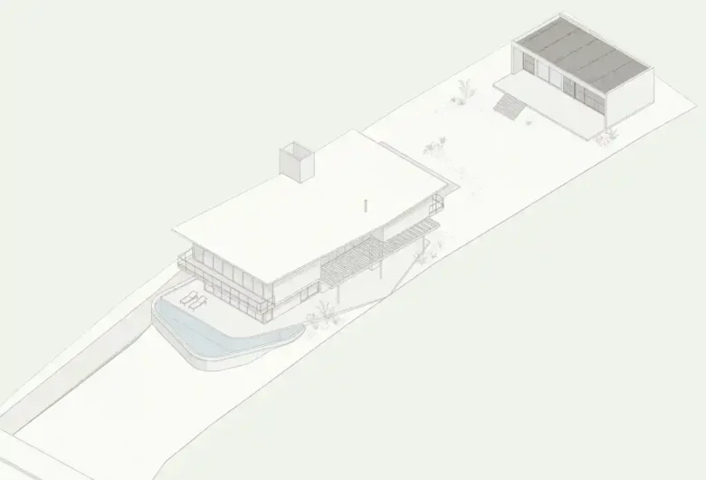 Boa Vista House villa projesi 3d eskiz