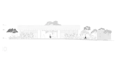 Clay House projesi plan çizimi 3
