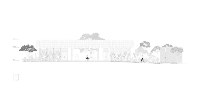 Clay House projesi plan çizimi 3