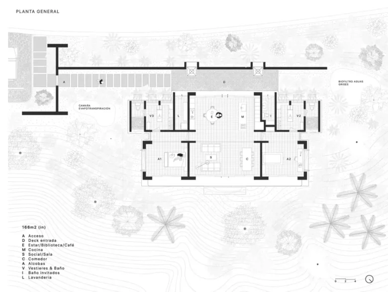Clay House projesi plan çizimi