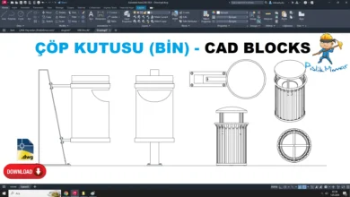 Çöp kutusu dwg, Trash Can DWG, Cubo de basura DWG, Poubelle DWG, Cestino DWG, ゴミ箱 DWG, Lixeira DWG, 垃圾桶 DWG