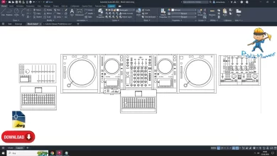 DJ, Müzik Kabini dwg