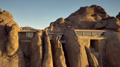 Desert Rock Resort otel projesi