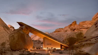 Desert Rock Resort otel projesi 4