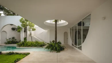 Eclipse House projesi havuz tasarimi