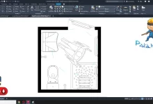 Engelli Lavabosu dwg çizimi, Disabled-accessible restroom, autocad drawing, cad blocks