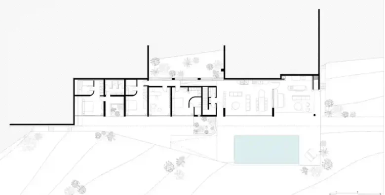 Euthea Residence villa projesi mimari kat planları