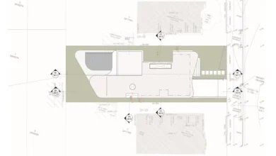 Five Dock House vaziyet planı