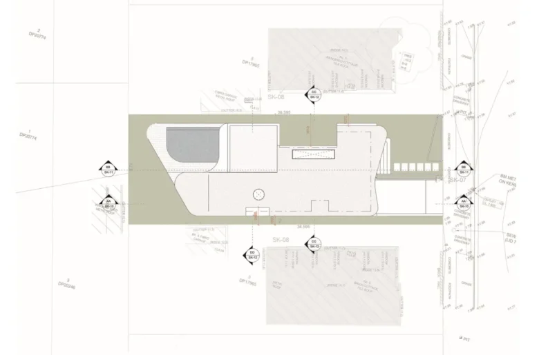 Five Dock House vaziyet planı