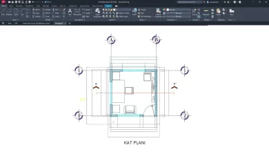 Güvenlik Kulübesi Kat Planı