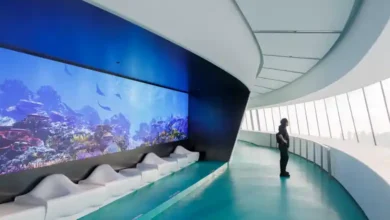 Hainan Science Museum iç dekorasyon