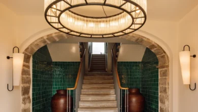 Hotel Palácio de Tavira iç mimari hol tasarımı
