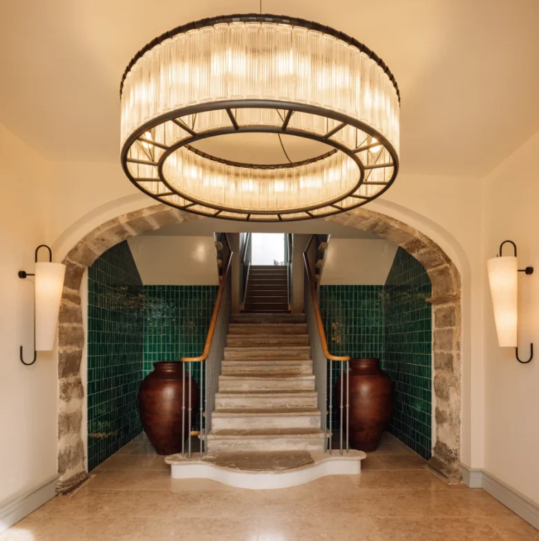 Hotel Palácio de Tavira iç mimari hol tasarımı