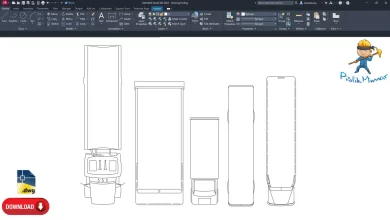 Kamyon dwg, Truck CAD Blocks