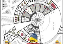 Kindergarten architectural project