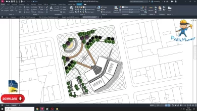 Kultur Merkezi Vaziye Plani Cizimleri