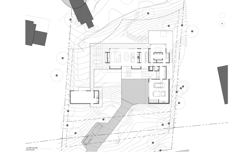 Layer House konut projesi kat planı