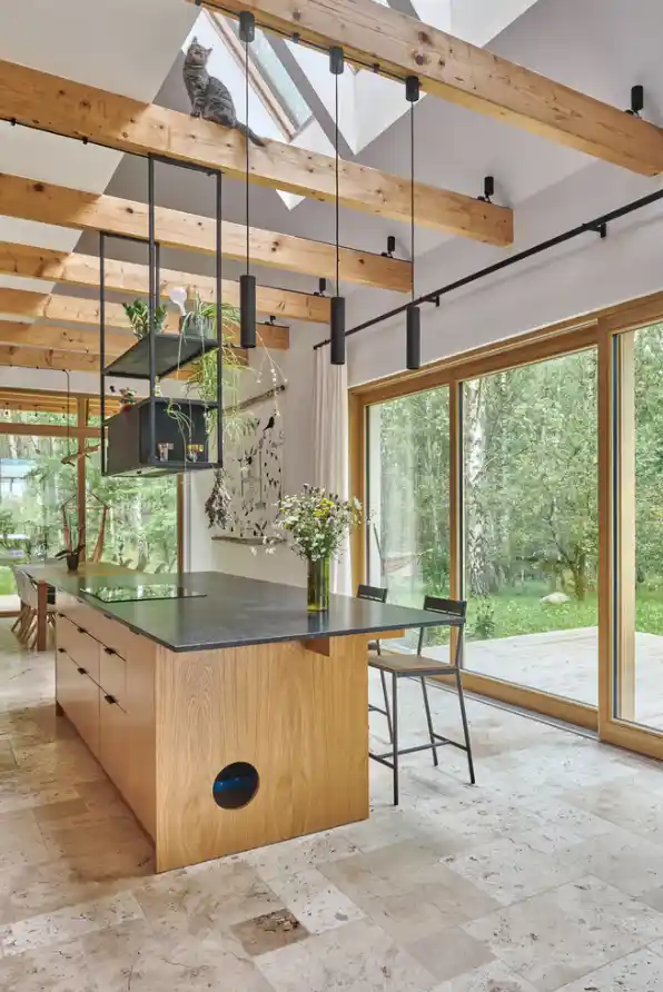 Masurian House ahşap villa projesi 7