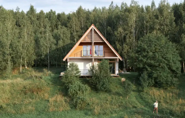 Masurian House ahşap villa projesi