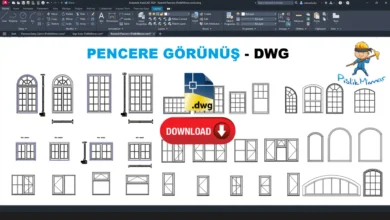 Pencere Görünüş dwg, Window Elevation Drawing Set DWG, Conjunto de elevaciones de ventanas DWG, Ensemble d’élévations de fenêtres DWG, Set di prospetti finestre DWG, 窓立面図セット DWG, Conjunto de elevações de janelas DWG, 窗户立面图合集 DWG