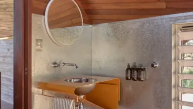 Permanent Camping 3 projesi lavabo tasarımı