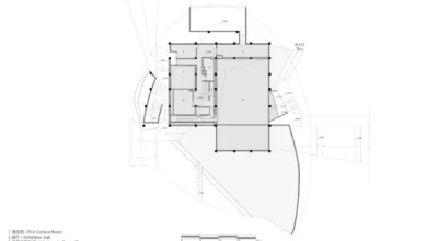 Prairie Ark ve Nomad’s Beacon Tower plan çizimi