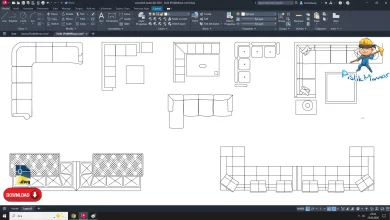 Sedir dwg, Sofa CAD Blocks