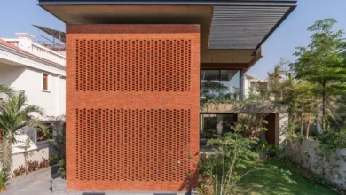 The Brick Veil House projesi konut mimarisi