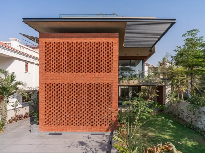The Brick Veil House projesi konut mimarisi