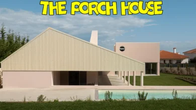 The Porch House konut projesi
