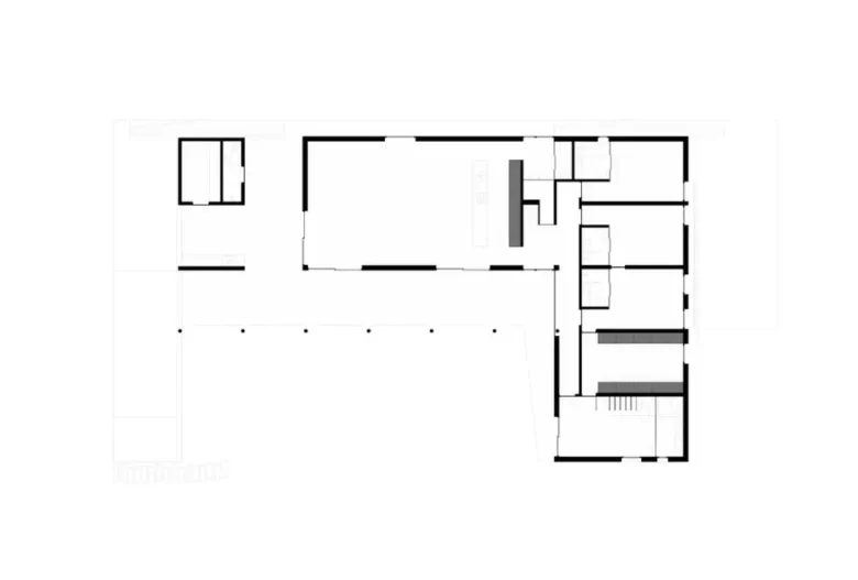 The Porch House konut projesi plan çizimi