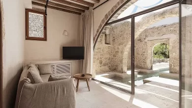 butik otel oturma alanı