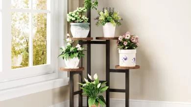 çiçeklik raf modelleri