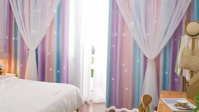 çocuk odası tül perde