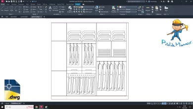 gömme dolap dwg, Closet cad blocks, autocad drawing