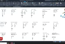 lavabo bataryası dwg çizimi, lavabo bataryası, Washbasin Faucet dwg, cad blocks