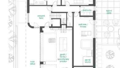 villa mimari kat planı