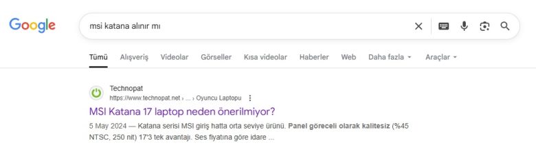msi katana alınır mı