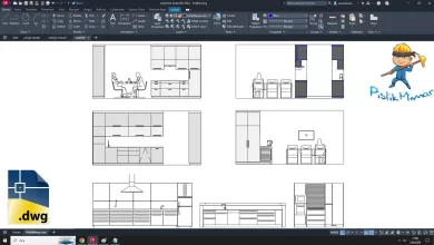 mutfak dolabı dwg, mutfak dolabı çizimi, Kitchen Cabinet cad blocks