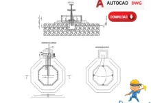 süs havuzu dwg, autocad tefrişleri