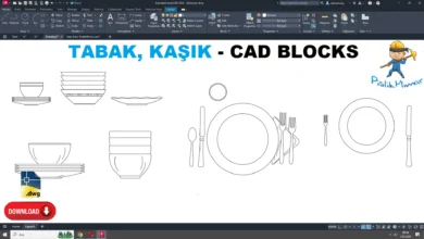 tabak, kaşık dwg, Plate and Spoon DWG, Plato y cuchara DWG, Assiette et cuillère DWG, Piatto e cucchiaio DWG, 皿とスプーン DWG, Prato e colher DWG, 盘子和勺子 DWG