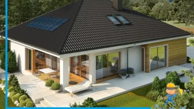 tek katlı bahçeli villalar